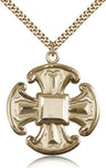 Large Canterbury Cross Pendant