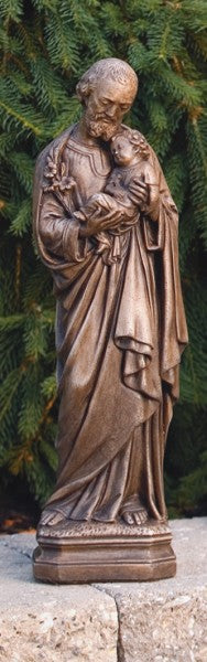 St. Joseph with Child Statue 16.5