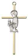 First Communion Boy Cross  6 inch