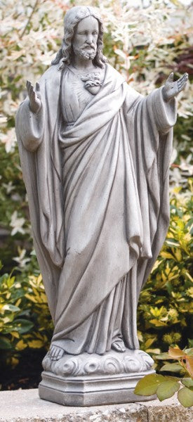 Sacred Heart of Jesus Statue 25 Inch