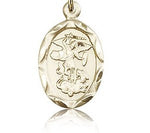 Oval St. Michael Medal