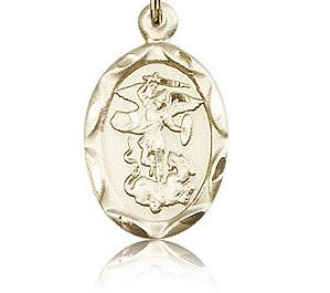 Oval St. Michael Medal
