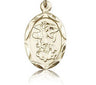 Oval St. Michael Medal