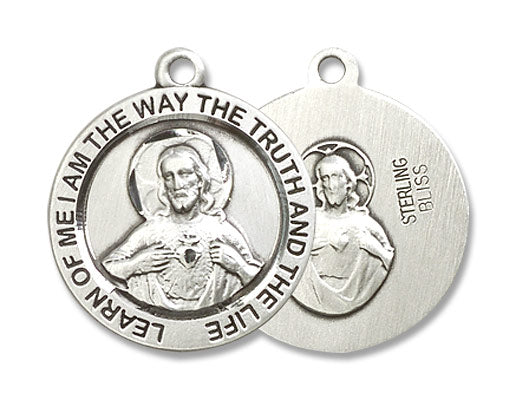 Satin Finish Women's Scapular Necklace