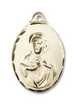 Teardrop Shape Scapular Pendant for Women
