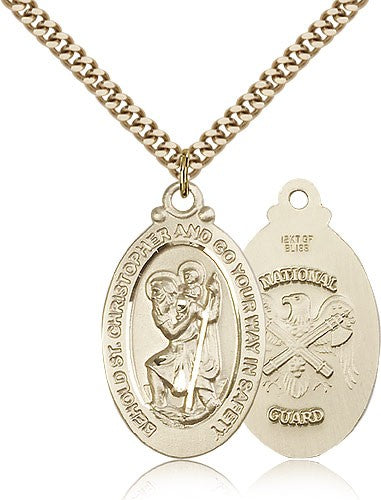 St. Christopher National Guard Medal