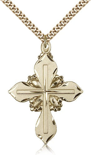 Teardrop Cross in Cross Women's Pendant