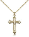 Women's Small Traditional Crucifix Necklace