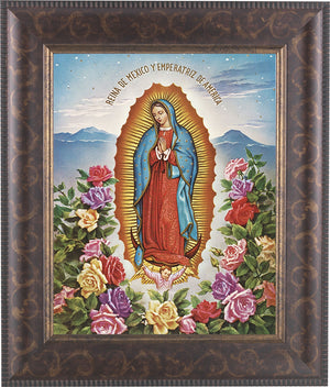 Our Lady of Guadalupe 8x10 Framed Print Under Glass