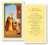 Prayer To St. Rose of Lima Laminated Prayer Card