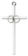Wedding Rings Cross 6'