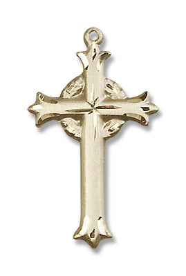 Wreath Cross Necklace for Women