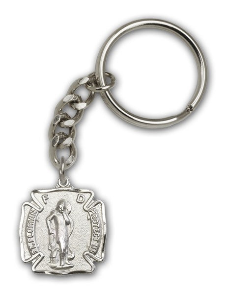 St. Florian Shield Keychain