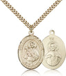 Our Lady Mount Carmel Patron Saint Medal