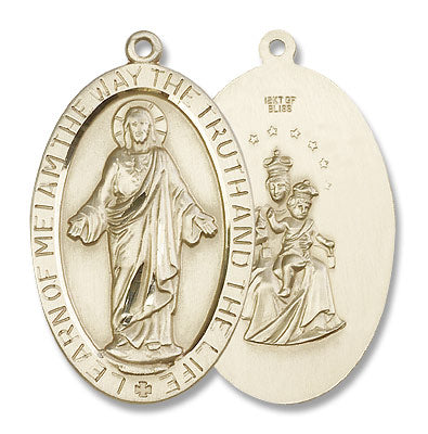Large Learn of Me I Am The Way Jesus Necklace