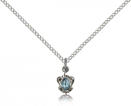 Petite Fleur-de-lis Miraculous Medal