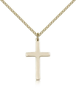Women's Straight Edge Cross Medal