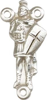 St. Florain Sterling Silver Rosary Centerpiece