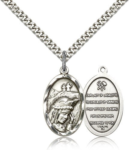 Our Lady of  La Salette Medal