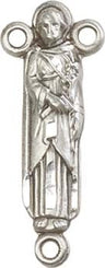 St. Joseph Sterling Silver Rosary Centerpiece
