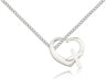 Heart and Cross Pendant