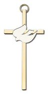 Holy Spirit Wall Cross with White Dove 4'