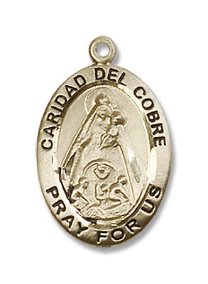 Oval Caridad Del Cobre Pendant