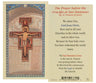 The Prayer Before The Crucifix Laminated Prayer Card