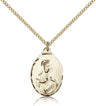 Teardrop Shape Scapular Pendant for Women
