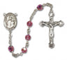 Our Lady of Consolation Rosary Sterling Silver Heirloom Rosary Fancy Crucifix