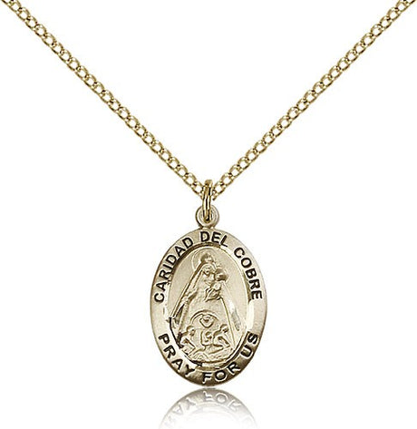Oval Caridad Del Cobre Pendant