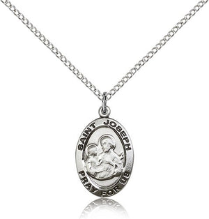 Petite St. Theresa Heart Shaped Necklace