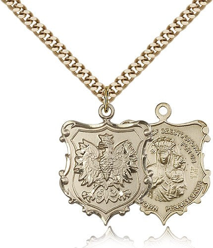 Our Lady of Czestochowa Poland Medal