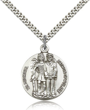 St. Michael Police Officer Medal for Men