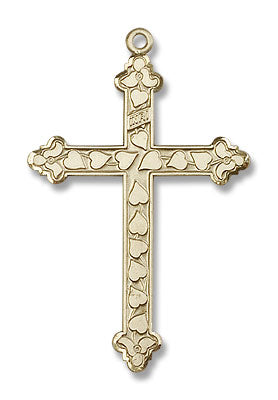 Cross Pendant with Hearts