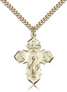 Four Way Medal Necklace