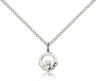 Child's Open Cut Claddagh Pendant