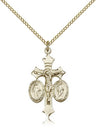 Women's Holy Family Crucifix Pendant