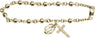 Miraculous Medal Crucifix Pendant Rosary Bracelet for Women