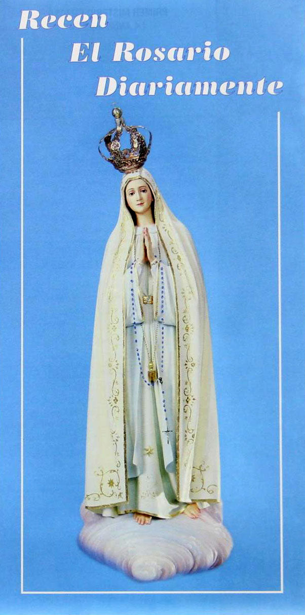 Pray the Rosary Daily Pamphlet - Spanish Version