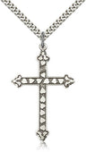 Cross Pendant with Hearts