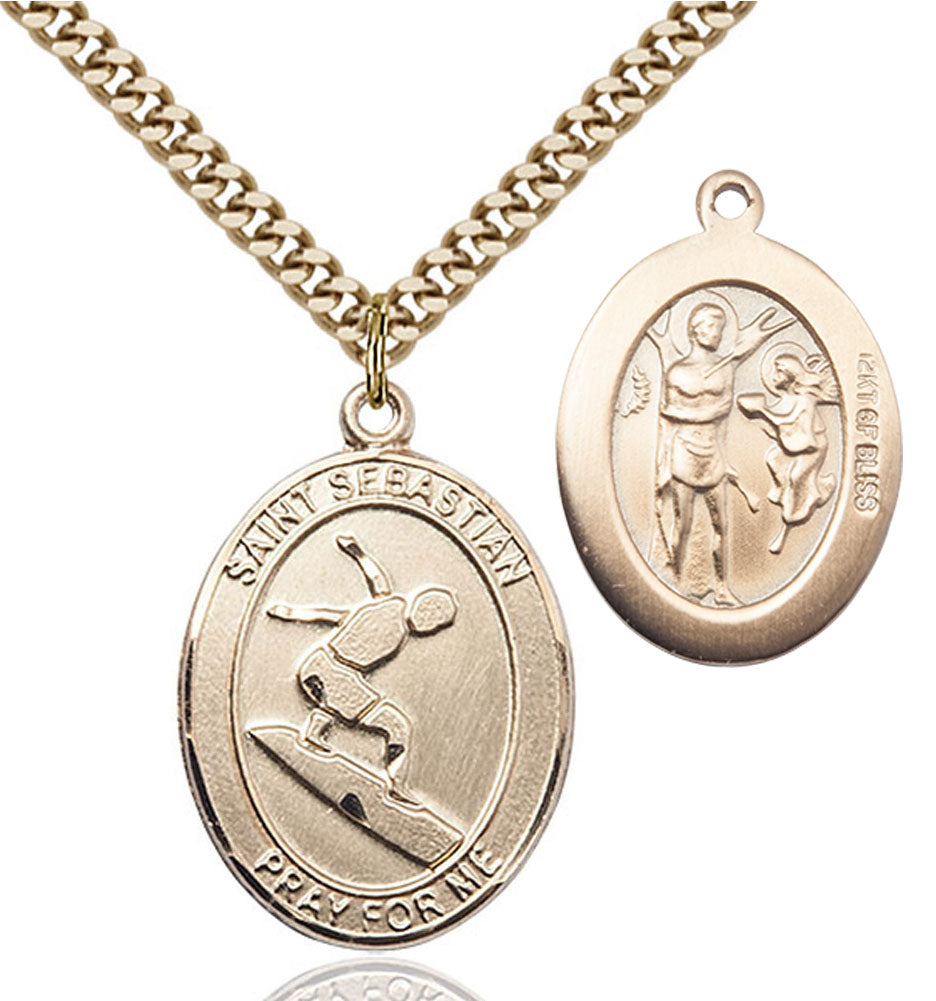 St. Sebastian Surfing Medal