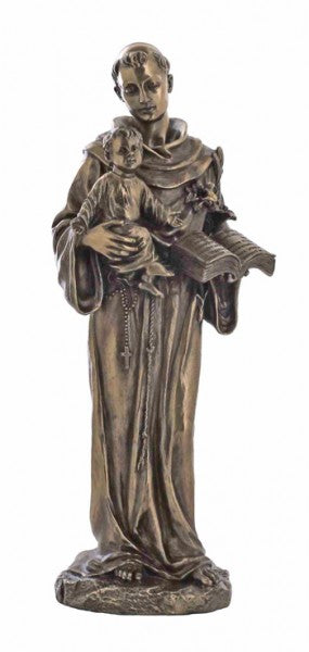 St. Anthony & Child Statue - 10.5 Inches
