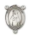 St. Hildegard Von Bingen Rosary Centerpiece Sterling Silver or Pewter