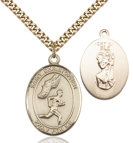 St. Christopher Track and Field Medal for Men