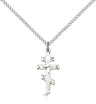 Faceted Saint Andrew's Cross
