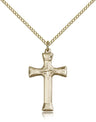 Women's Flared Tip Cross Pendant