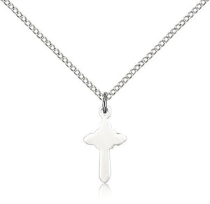 Small Rounded Cross Pendant