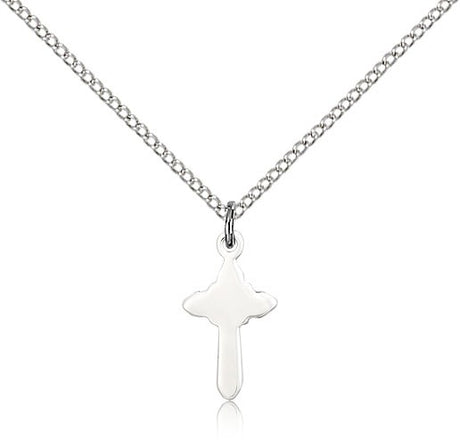 Small Rounded Cross Pendant