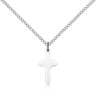 Small Rounded Cross Pendant